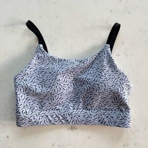 NWOT AllFenix Animal Prints Blue & Gray Padded Sport Bra